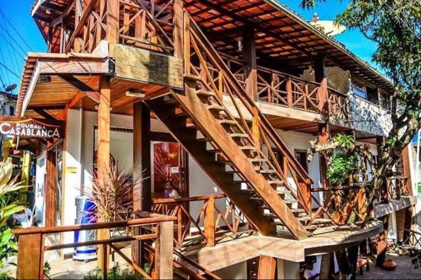 Casa Blanca Flat E Pousada Морро-де-Сан-Паулу Экстерьер фото